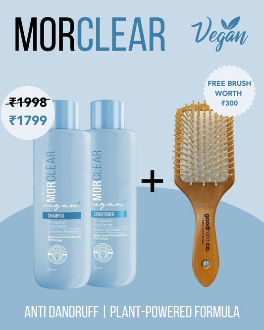 MOR CLEAR KIT (Free Hair Brush)