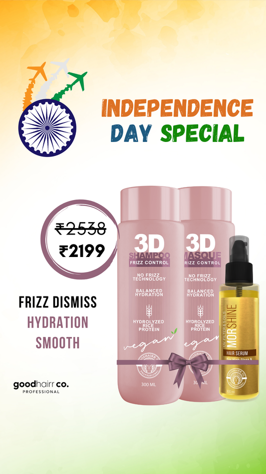 3D FRIZZ CONTROL INDEPENDENCE DAY PACK